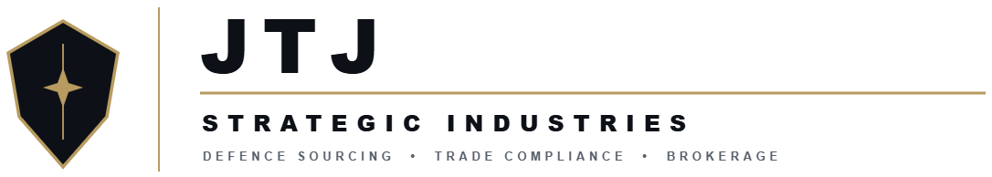 JTJ Strategic Industries – Defence Sourcing, Trade Compliance, Brokerage